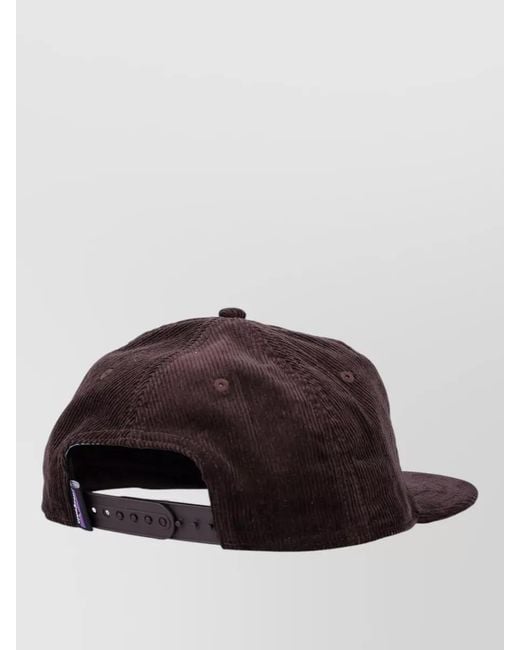 Patagonia Multicolor Corduroy Cap Structured Silhouette Curved Peak for men