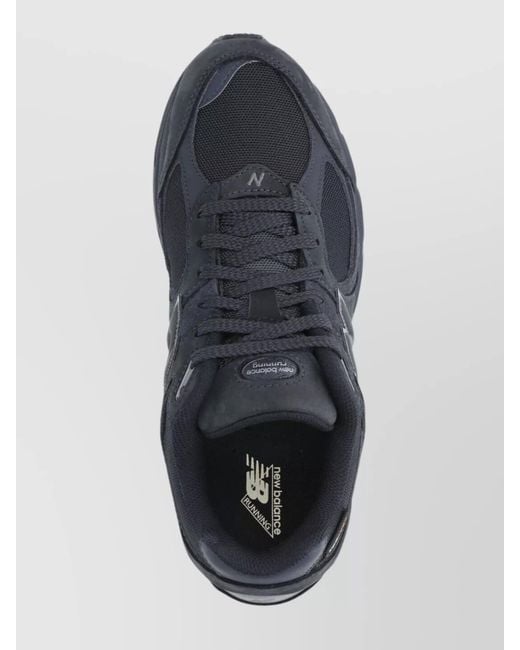 New Balance Blue Low Top Sneakers With Mesh Upper And Rubber Outsole