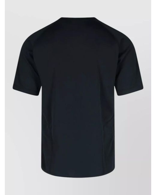And Wander Black Crew Neck T Shirt Short Sleeves Top for men