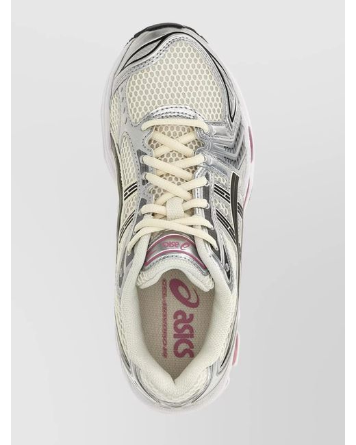 Asics Metallic Mesh Low-Top Sneakers