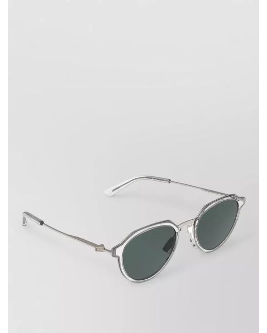 Bottega Veneta Green Sunglasses Bv1331S 004 Metal Frame Design