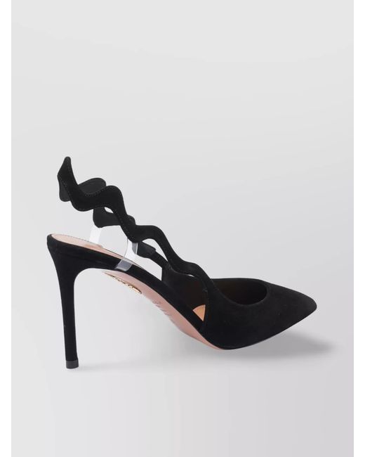 Aquazzura Multicolor Leather Cutout Slingback Mules
