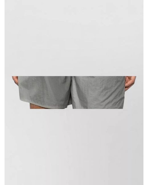Moschino White Short Sleeve Crew Neck Straight Hem T-Shirt for men