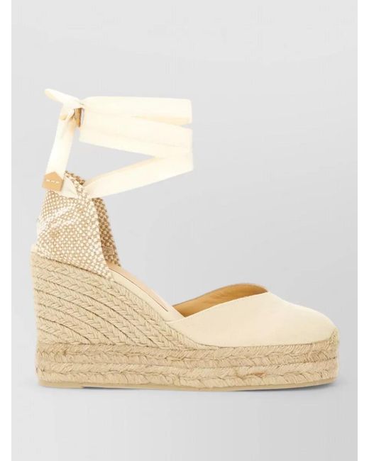 Castaner Natural Organic Cotton Espadrille Sandals