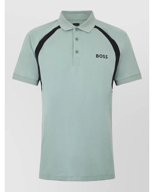 Boss Green Slim Fit Polo Shirt Stretch Fabric for men