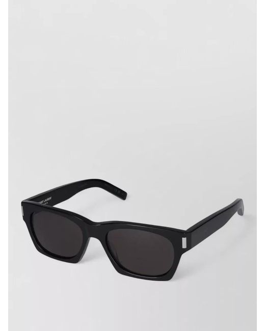 Saint Laurent Black Sunglasses Sl 402 001 Rectangular Frame