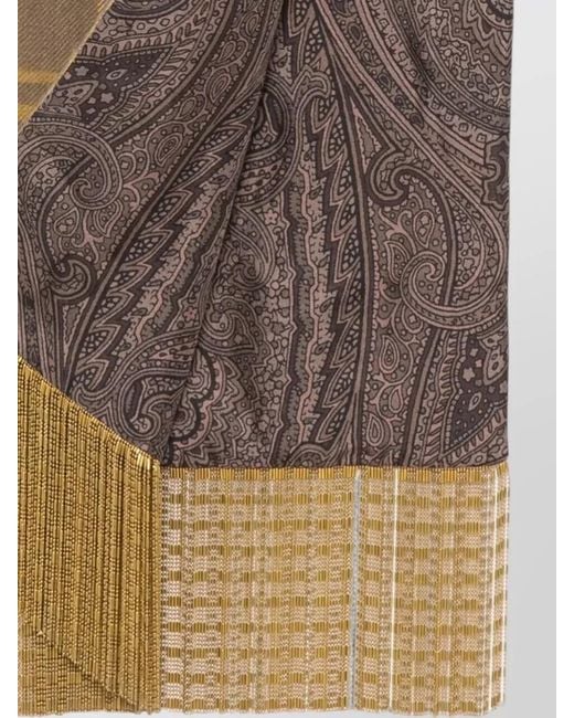 Etro Natural Wool Scarf