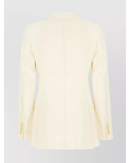 Max Mara Natural Wool Blend Blazer
