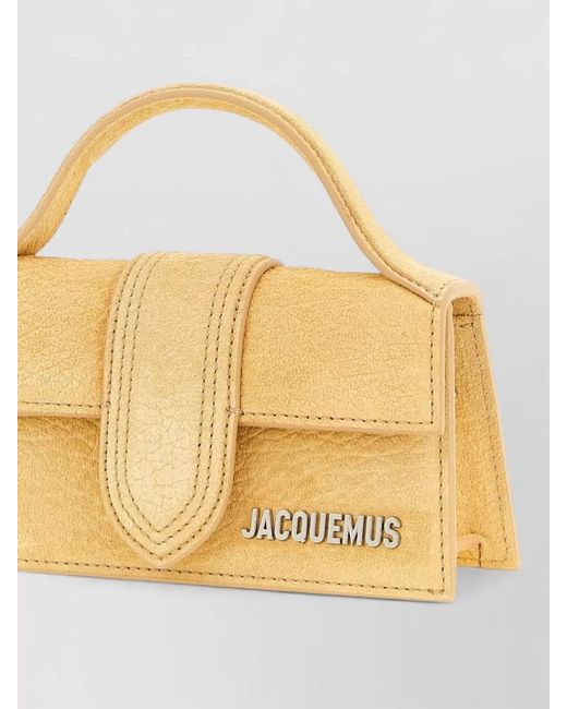 Jacquemus Metallic Le Bambino Leather Mini Bag