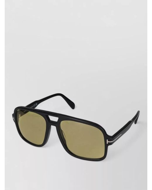 Tom Ford Green Square-Frame Sunglasses