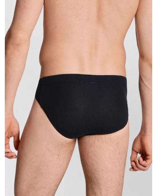 Calida Black Brief Underwear Elastic Waistband Seamless Design for men