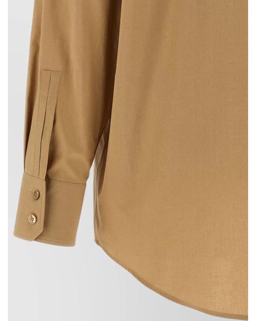 Saint Laurent Natural Cassandre Shirt