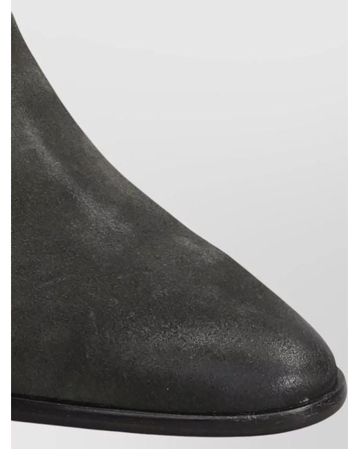 Ash Black Suede Ankle Boots
