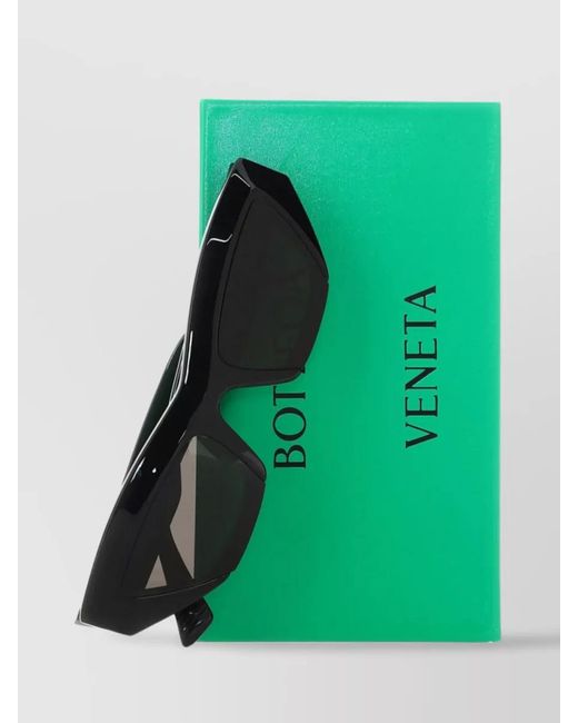 Bottega Veneta Black Cat Eye Sunglasses
