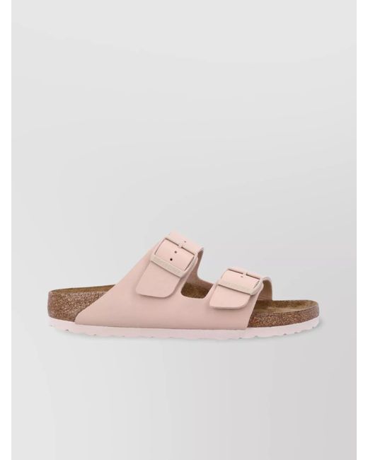 Birkenstock Pink Arizona Birko-Flor Sandals