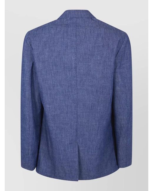 Boglioli Blue Denim Jacket for men
