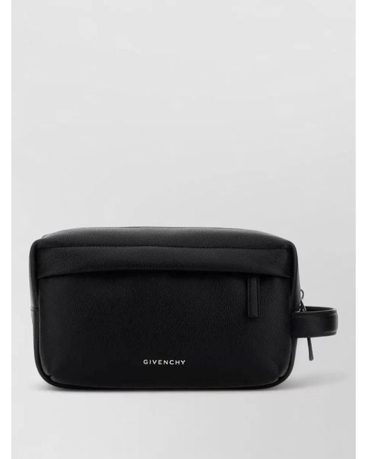 Givenchy Black Leather Clutch Bag for men
