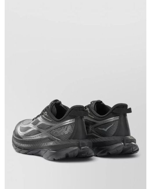 Hoka One One Black Synthetic Mach Remastered Aura Low-Top Sneakers for men