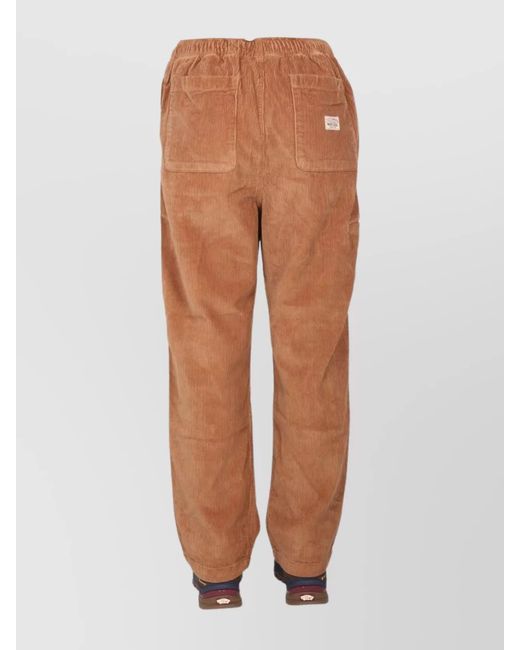 Stussy Brown Cotton Trousers