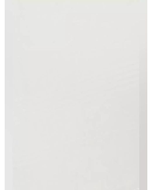 DUNST White Cotton Dress Pleated Skirt Scalloped Hem Sleeveless