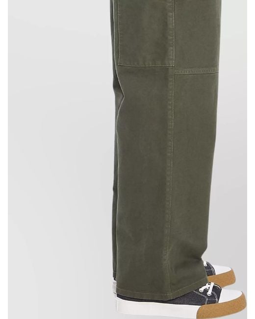 Loewe Green Cargo Trousers Utility Multiple Pockets for men