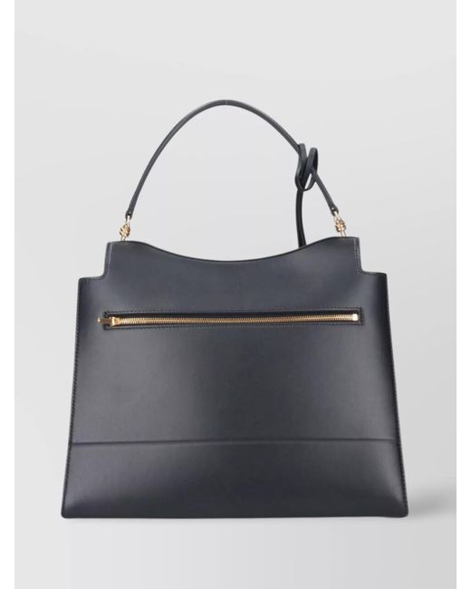 Balenciaga Black Shopping Nano Leather Tote Bag