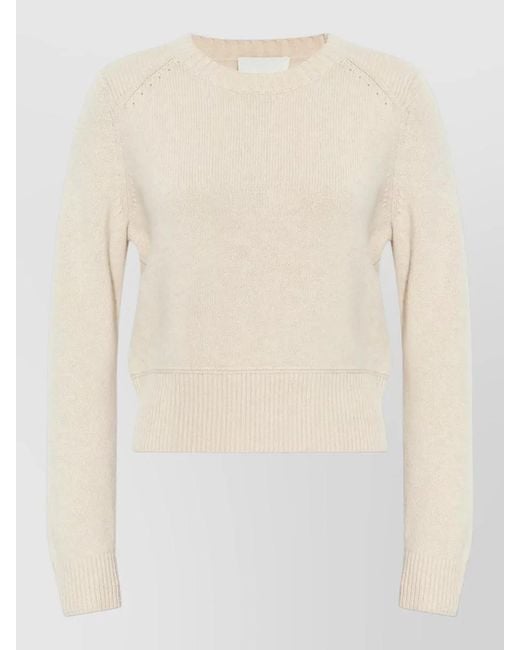 Isabel Marant Natural Cashmere Wool Jumper