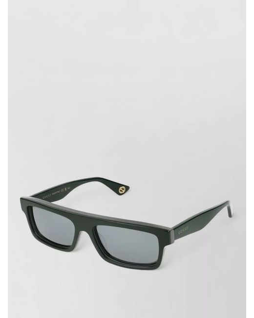 Gucci Gray Sunglasses Gg1616S 003 Rectangular Metal Frame for men