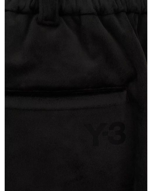 Y-3 Black Tailored Shorts for men