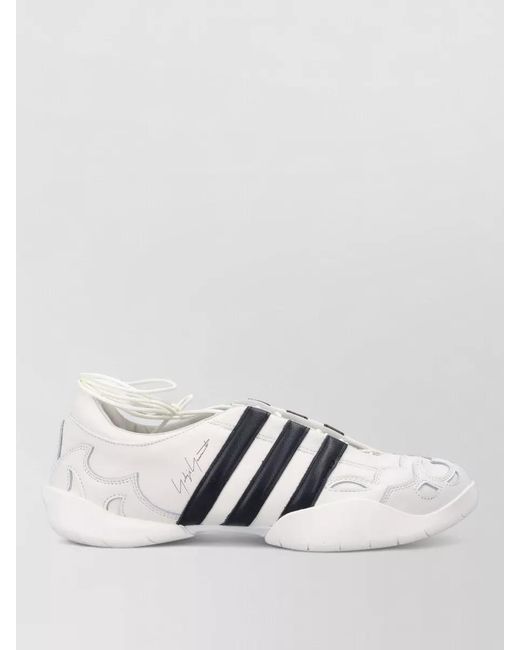 Y-3 Metallic Leather Mary Jane Shoes