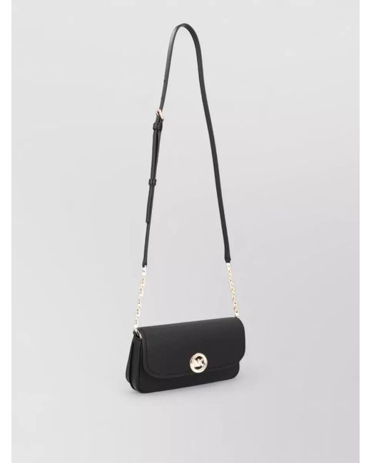 Michael Kors White Nolita Crossbody Bag Adjustable Chain Strap