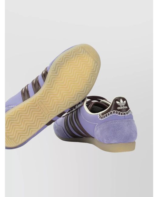 Adidas Originals Multicolor Leather Low-Top Sneakers for men