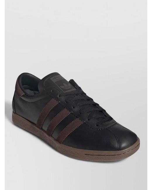Adidas Originals Black Js1364Sue_Cd Sneakers Contrast Stripes Rubber Sole for men