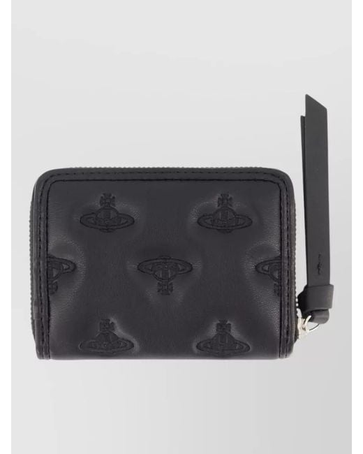 Vivienne Westwood Black Synthetic Coin Card Holder
