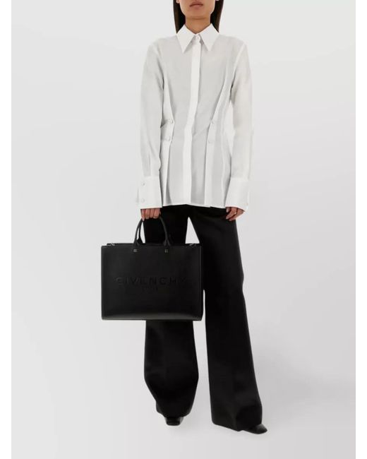 Givenchy Black Flared Trousers