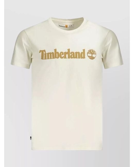 Timberland Natural Cotton T-Shirt for men