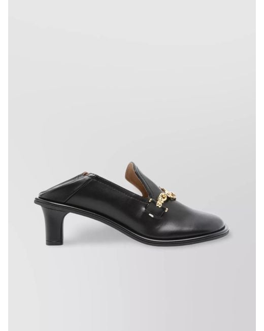 Stella McCartney Multicolor Asymmetric Toe Metallic Detail Pumps