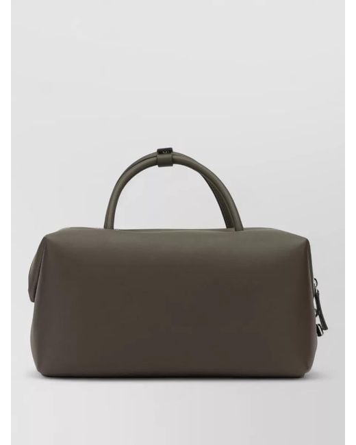 Max Mara Multicolor Leather Handbag Detachable Strap Top Handle