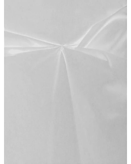 Max Mara Blue High Waist Midi Skirt Front Bow