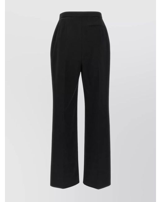 Givenchy Black Wool Tailored Trousers