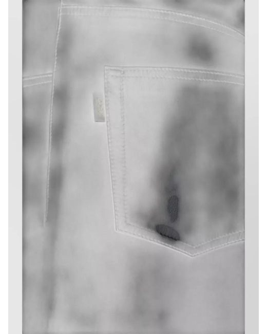 Haikure Blue Wide Leg Pants Modern Loose Silhouette