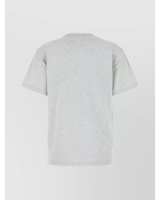 Alexander Wang White Cotton Regular-Fit T-Shirt