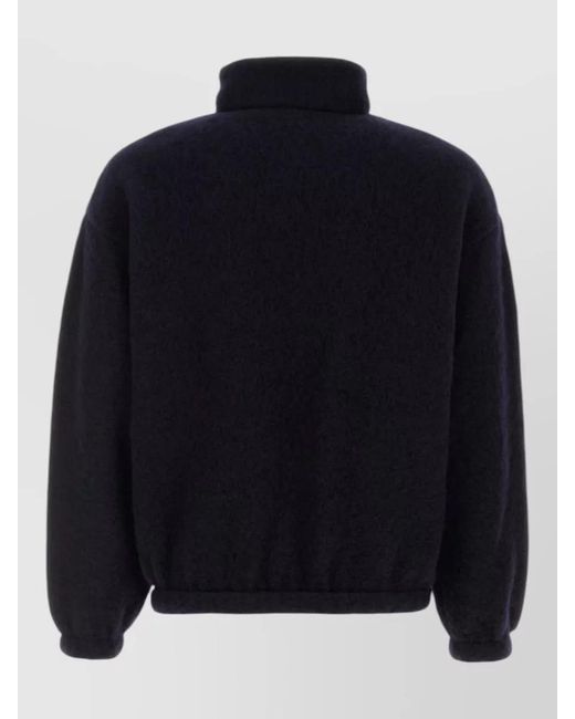 Jil Sander Blue Wool Blend Lightweight Jacket for men