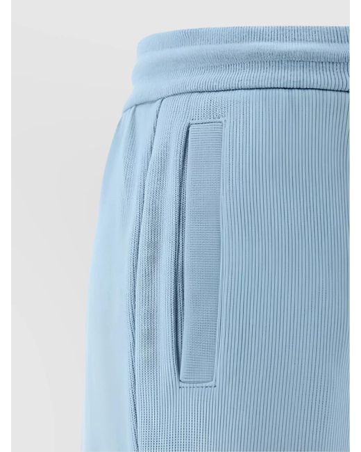 Thom Browne Blue Cotton Track Pants