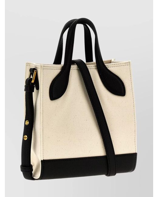 Bally Natural Lock Me Tote Bag