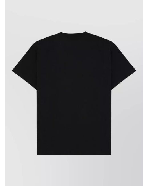 Versace Jeans Couture Black Short Sleeve Crew Neck Logo T Shirt for men