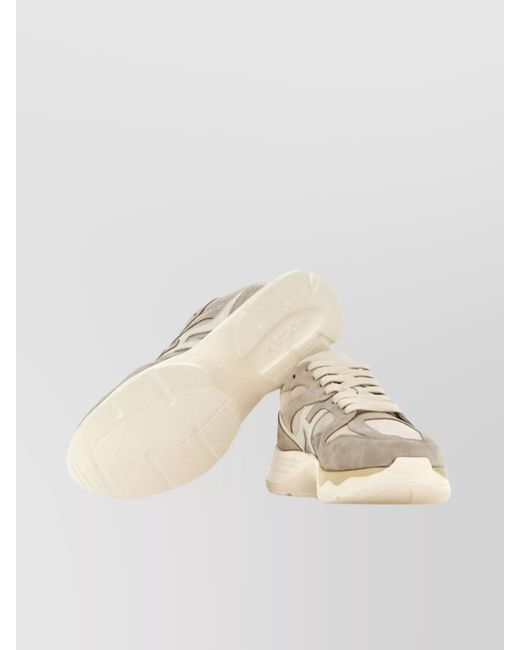 Hogan Natural Leather Low-Top Sneakers for men