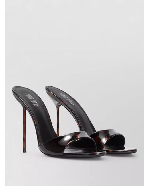 Paris Texas Multicolor Lidia Mule Tortoiseshell Patent Leather Stiletto