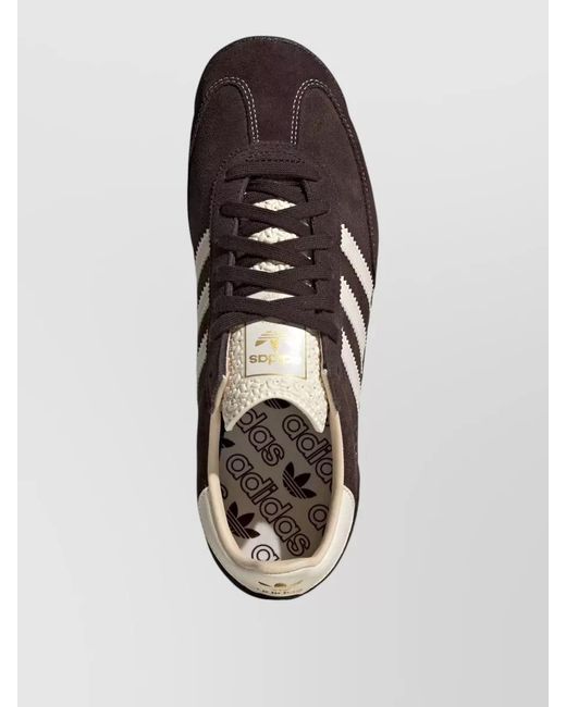 Adidas Brown Sl 72 Rs Sneakers Contrast Stripes Suede for men