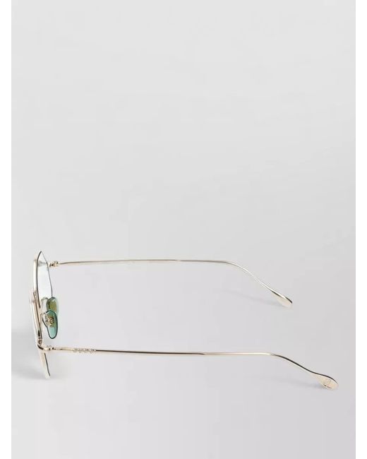 Gucci Natural Sunglasses Gg1814S 004 Octagonal Metal Frame